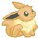 eevee winkblink Slack emoji