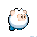 kirby white Slack emoji