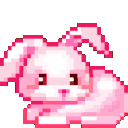 pink bunny Slack emoji