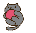 nekoatsume redball Slack emoji