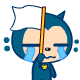 white flag Slack emoji