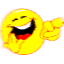 laugh at Slack emoji