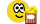 eat popcorn Slack emoji