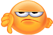 thumbs down Slack emoji
