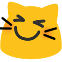 meow smilehappyeyes Slack emoji