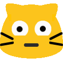 meow eyeroll Slack emoji