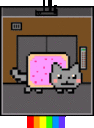 nyancat elevator Slack emoji