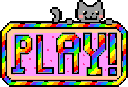 nyancat play Slack emoji