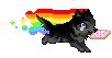 nyancat kawaii Slack emoji