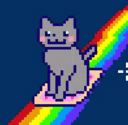nyancat slide Slack emoji