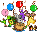 animal party Slack emoji