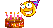 birthdaycake candles Slack emoji