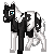 horse blackwhite Slack emoji