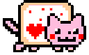 nyancat valentine Slack emoji