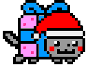 nyancat christmas Slack emoji