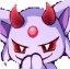 evil espeon Slack emoji