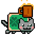 nyancat saintpaddy Slack emoji
