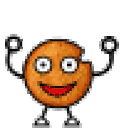 excited cookie Slack emoji