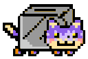 nyancat toaster Slack emoji