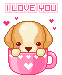 puppymug love Slack emoji
