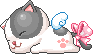 sleeping kitty Slack emoji