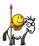 riding horse Slack emoji