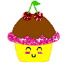 sparkle cupcake Slack emoji