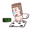 alarm wake up Slack emoji