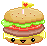 burger cute Slack emoji