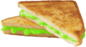 green sandwich Slack emoji