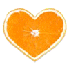 citrus heart Slack emoji