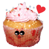 cupcake love Slack emoji