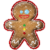 gingerbread man Slack emoji