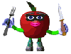 apple hungry Slack emoji