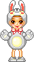 bunny costume Slack emoji