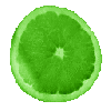 lime slice Slack emoji