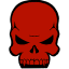 skull red Slack emoji
