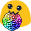 blob nom rainbowgem Slack emoji