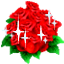 roses shine Slack emoji