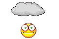lightening struck Slack emoji
