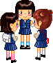 school girls Slack emoji