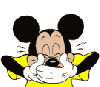 mickeymouse laugh Slack emoji