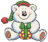 christmas bear Slack emoji