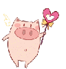 pig fairy Slack emoji