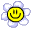 smiley flower Slack emoji