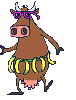 hula cow Slack emoji