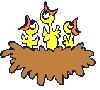 bird nest Slack emoji
