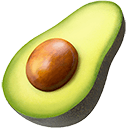 avocado half pit Slack emoji