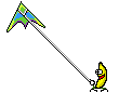 banana kite Slack emoji