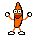 bananadance orange Slack emoji